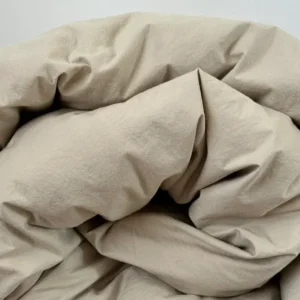 Постельное белье бежевый однотон