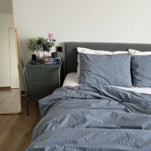 Постельное белье джинс полоса