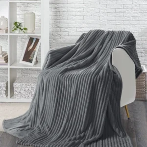 Плед пепельный